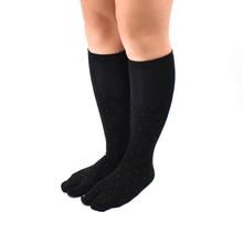 画像をギャラリービューアに読み込む, ドット柄 足袋ロングホーズ