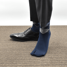 画像をギャラリービューアに読み込む, アーガイル柄  足袋ロングホーズ