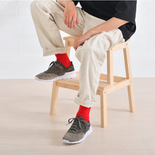 画像をギャラリービューアに読み込む, ソリッドカラー 足袋クルーソックス