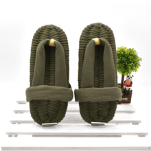 画像をギャラリービューアに読み込む, 甲ストラップ布ぞうり / ミリタリーグリーン