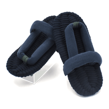 画像をギャラリービューアに読み込む, 甲ストラップ布ぞうり / ダークネイビー