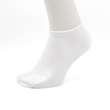 画像をギャラリービューアに読み込む, 表糸綿100% ベーシック 足袋スニーカーソックス 新モデル