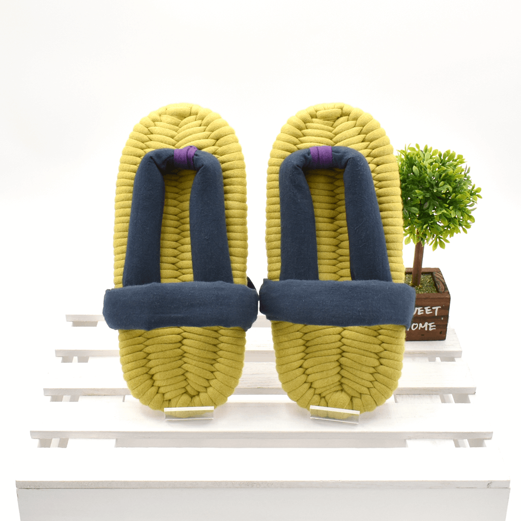 甲ストラップ布ぞうり / グリーンティ|布ぞうり専門店 – Tabi-zô 甲ストラップ布ぞうり / グリーンティ|布ぞうり専門店 – Tabi-zô