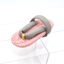 画像をギャラリービューアに読み込む, 甲ストラップ布ぞうり / スモークピンク