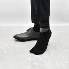 画像をギャラリービューアに読み込む, アーガイル柄  足袋ロングホーズ