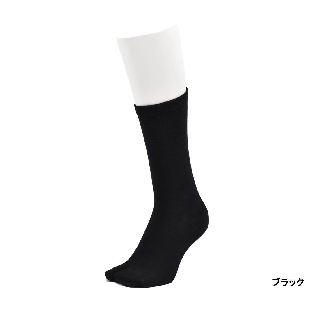 表糸綿100％ 足袋クルーソックス｜やわらかな定番タイプ｜Tabi-zô