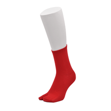 Load images into the gallery viewer,100% cotton surface thread, basic tabi low crew socks