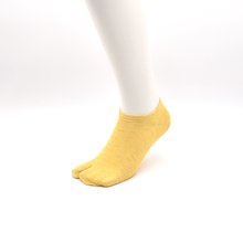 画像をギャラリービューアに読み込む, 表糸綿100% 和風スラブ 足袋スニーカーソックス 22/25・25/27