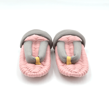 画像をギャラリービューアに読み込む, 甲ストラップ布ぞうり / スモークピンク