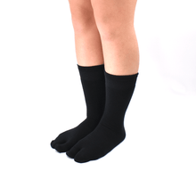 画像をギャラリービューアに読み込む, ソリッドカラー 足袋クルーソックス