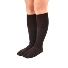 画像をギャラリービューアに読み込む, ダイヤ柄 足袋ロングホーズ