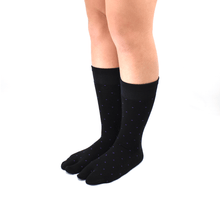 画像をギャラリービューアに読み込む, ドット柄  足袋クルーソックス