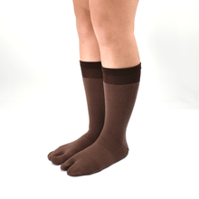 画像をギャラリービューアに読み込む, ソリッドカラー 足袋クルーソックス