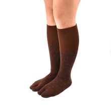 画像をギャラリービューアに読み込む, ドット柄 足袋ロングホーズ