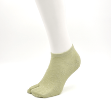 画像をギャラリービューアに読み込む, 表糸綿100% 和風スラブ 足袋スニーカーソックス