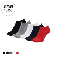 Load images into the gallery viewer,表糸綿100％ 足袋スニーカーソックス
