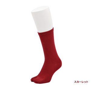 表糸綿100％ ベーシック 足袋クルーソックス