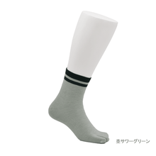 画像をギャラリービューアに読み込む, ⅱライン　足袋ロークルーソックス
